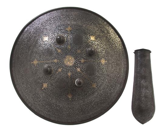  An Ottoman Mixed Metal Shield 152716