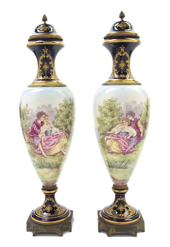 A Pair of Sevres Style Porcelain 152741