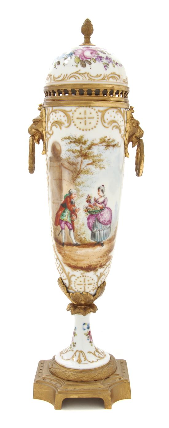 A Continental Porcelain and Gilt 152745