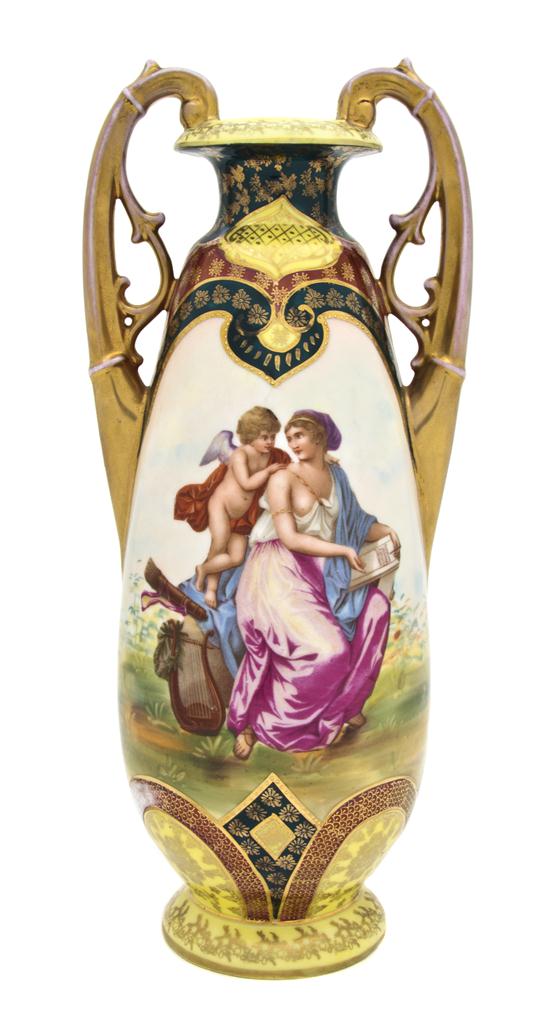 A Royal Vienna Porcelain Vase of