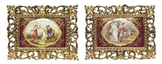  A Pair of Royal Vienna Porcelain 152765
