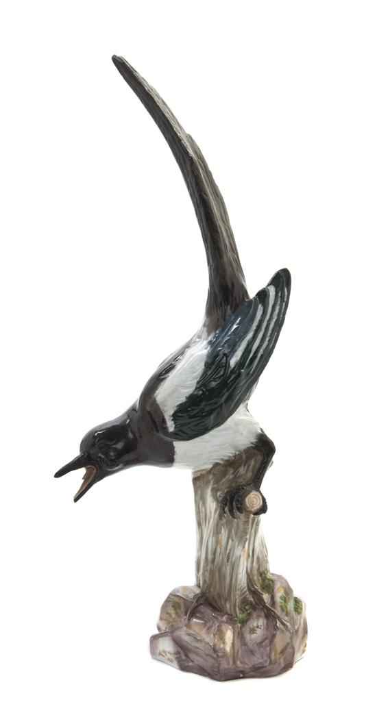 * A Meissen Model of a Bird realistically