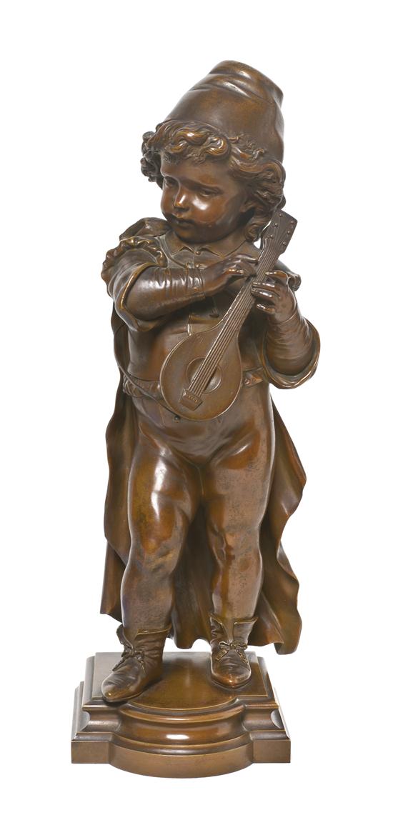 A French Bronze Figure Nicolas