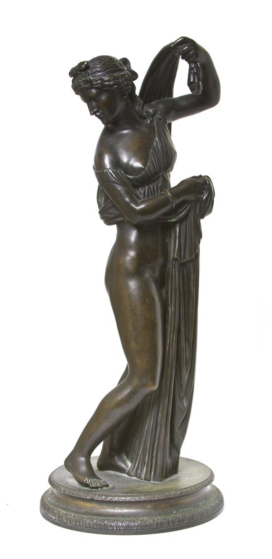 A Continental Bronze Figure after