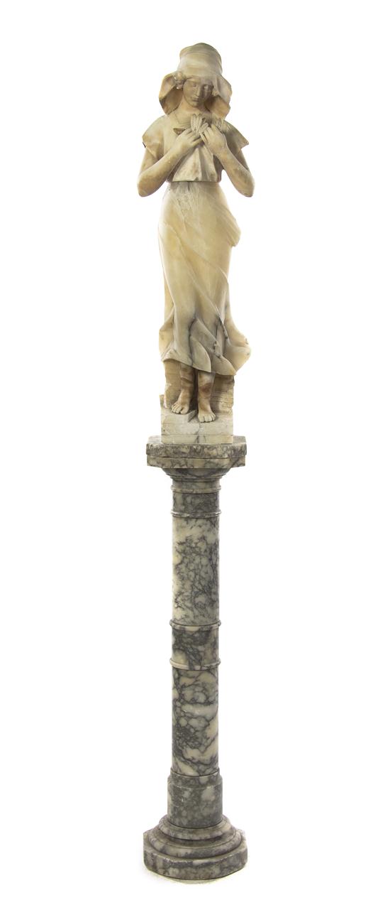 An Italian Alabaster Figure depicting 1527c7