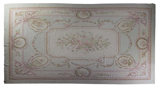 An Aubusson Wool Carpet having