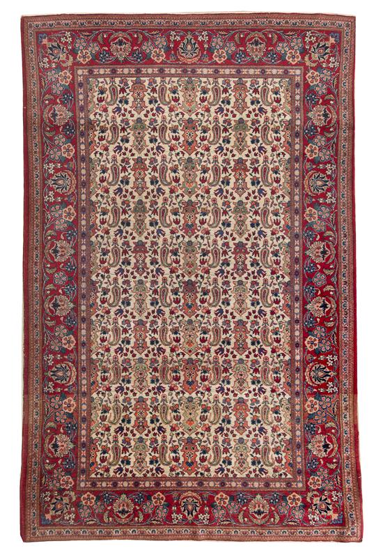 An Iranian Wool Rug 20th century