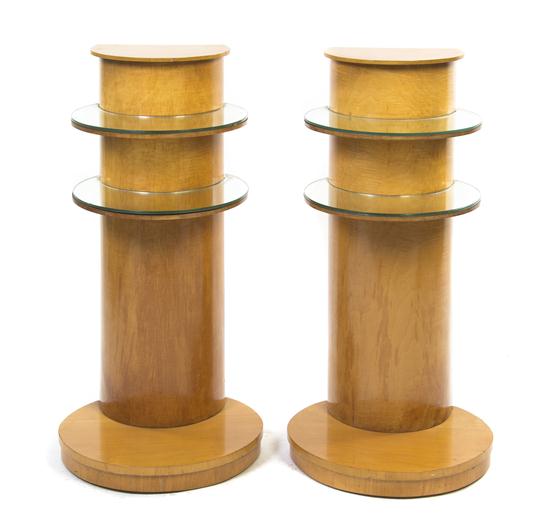 A Pair of English Art Deco Maple 152860
