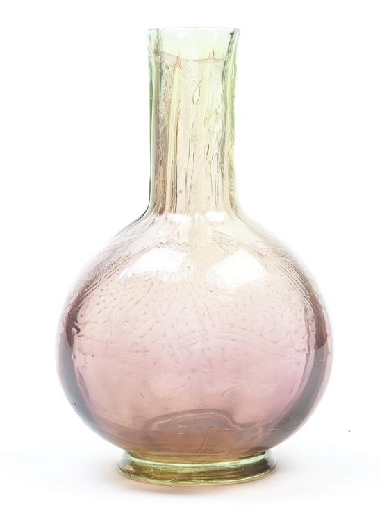 A Tiffany Favrile Reactive Glass Vase