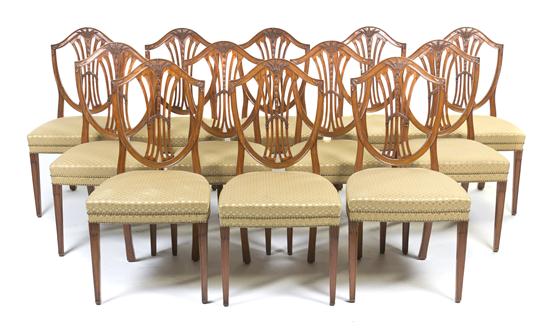 A Set of Twelve Sheraton Style 15292e