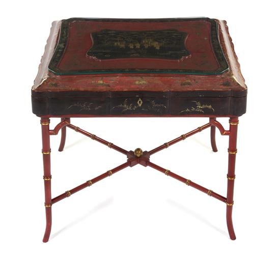 A Chinese Export Lacquered Work 152947