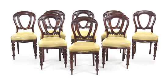 A Set of Eight Victorian Mahogany 152969