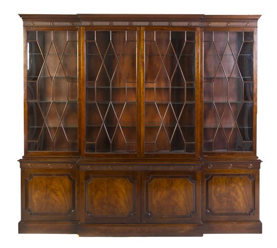  A Regency Style Mahogany Breakfront 152964