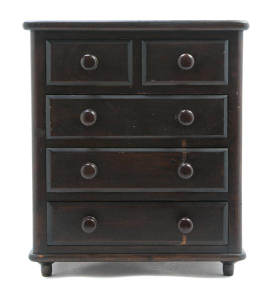 An American Pine Diminutive Chest 1529a8