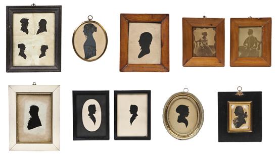  A Collection of Framed Profile 1529b5