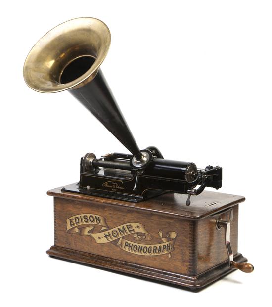 An Edison Standard Cylinder Phonograph