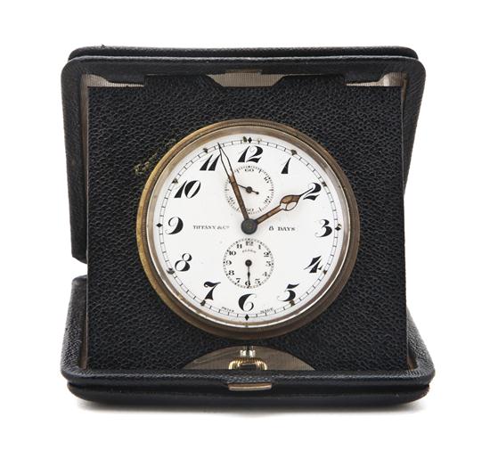 A Swiss Travel Alarm Clock retailed