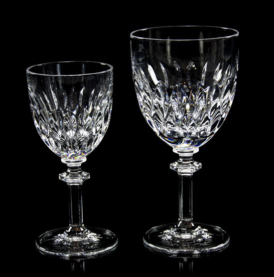 An American Glass Stemware Service