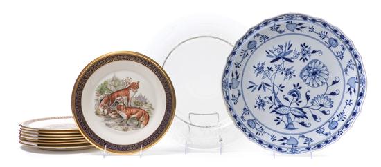 A Set of Eight Lenox Porcelain Plates