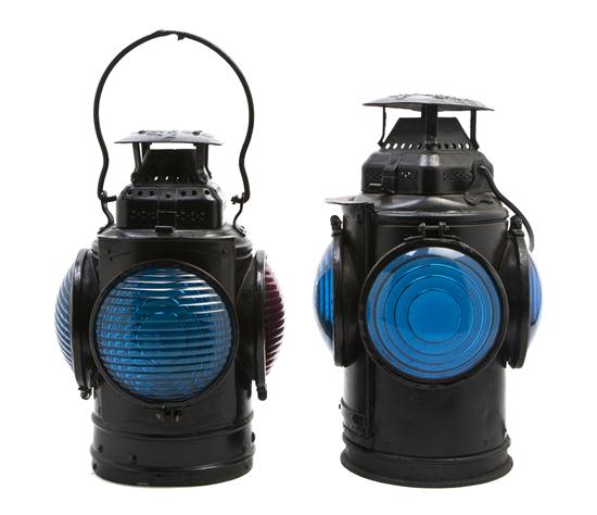 Two American Railroad Non-Sweating Lanterns