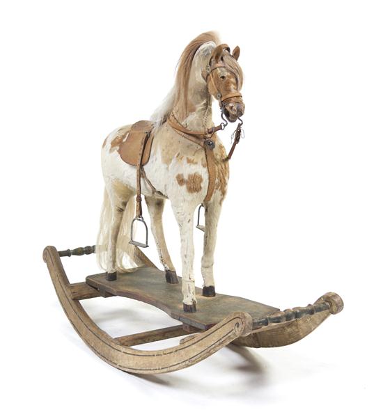 A Victorian Rocking Horse realistically