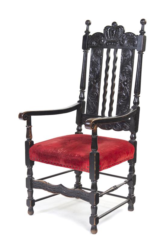 A Henry II Style Open Armchair 152a3c