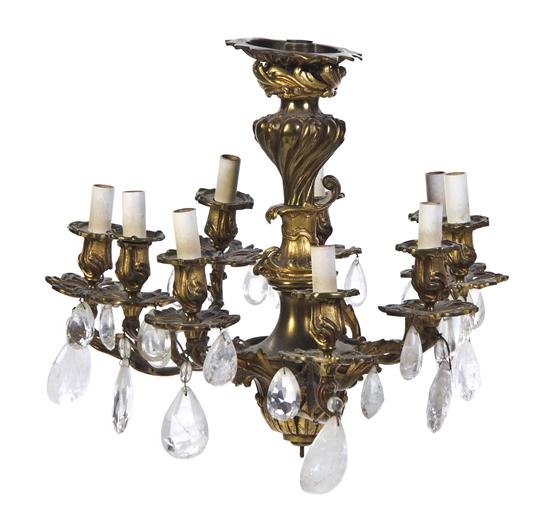  A Louis XV Style Gilt Bronze Chandelier 152a46