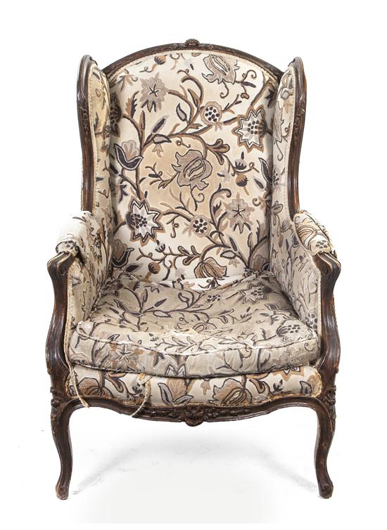  A Louis XV Style Carved Bergere 152a48