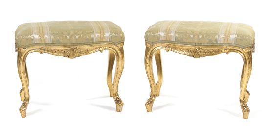 A Pair of Louis XV Style Giltwood 152a55