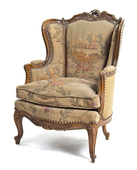 A Louis XV Style Bergere a Oreilles 152a6c