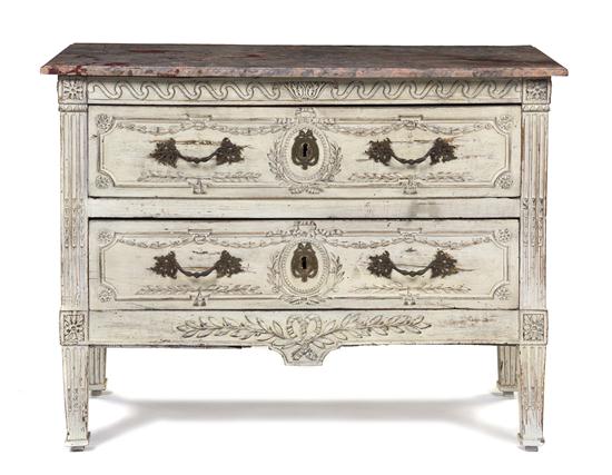  A Louis XVI Style Painted Commode 152a87