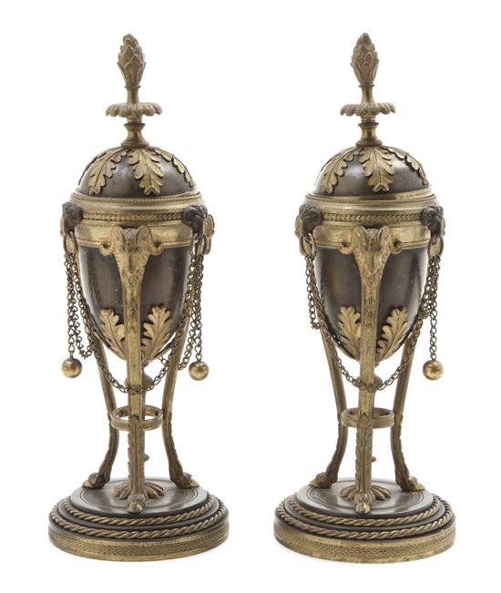 A Pair of Louis XVI Style Parcel