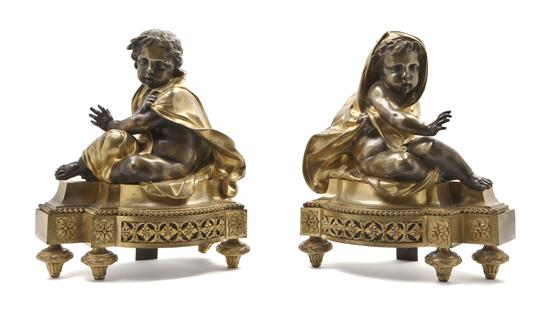 A Pair of French Bronze Figural 152a9e