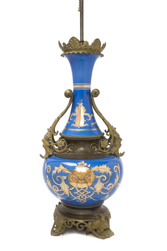 A French Porcelain and Gilt Metal 152a9b