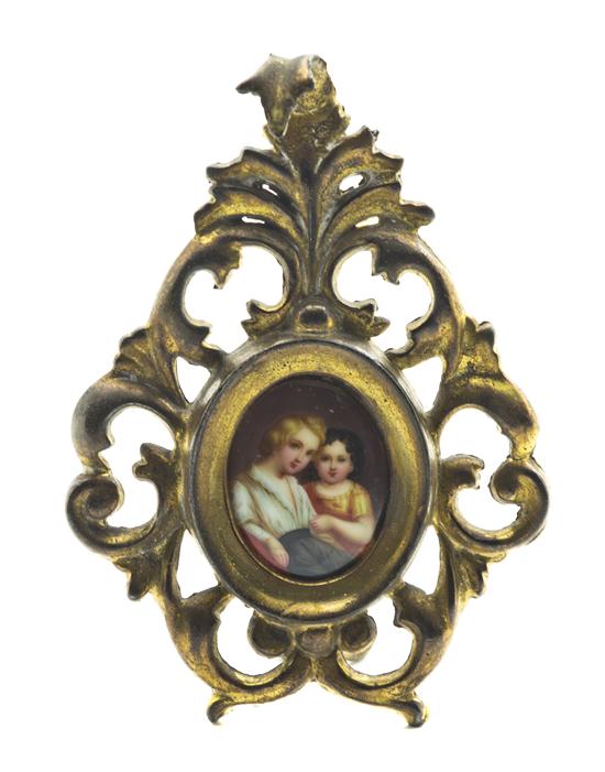 A Continental Porcelain Miniature 152abb