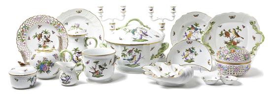 *A Porcelain Partial Dinner Service