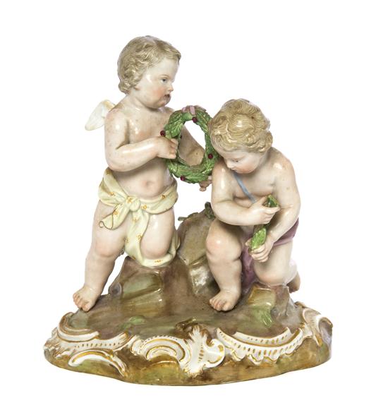  A Meissen Porcelain Figural Group 152b00