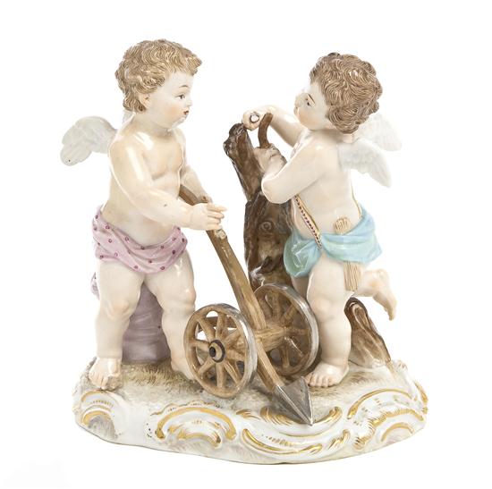  A Meissen Porcelain Figural Group 152b01