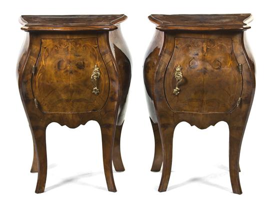 A Pair of Continental Burlwood