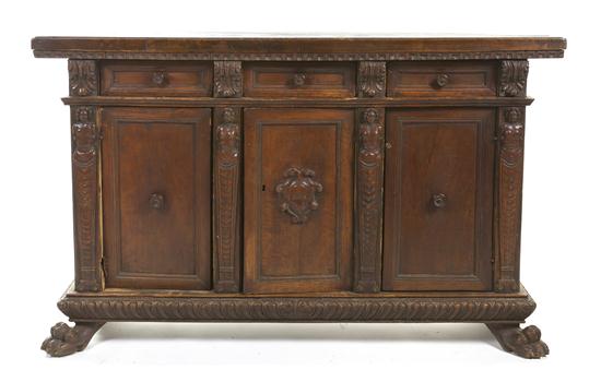  A Renaissance Revival Carved Walnut 152b36