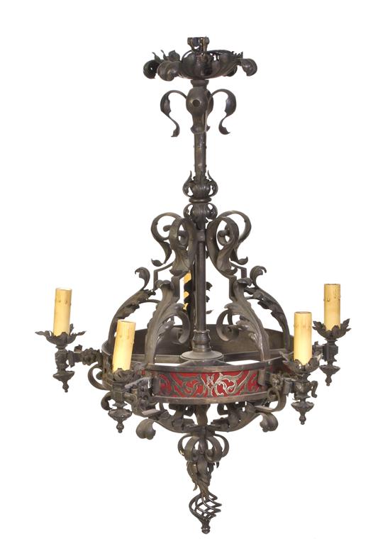 A Renaissance Style Wrought Iron