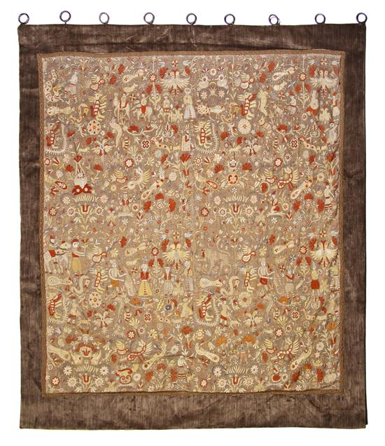  A Continental Needlework Tapestry 152b60