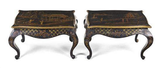 A Pair of Continental Lacquered 152b93