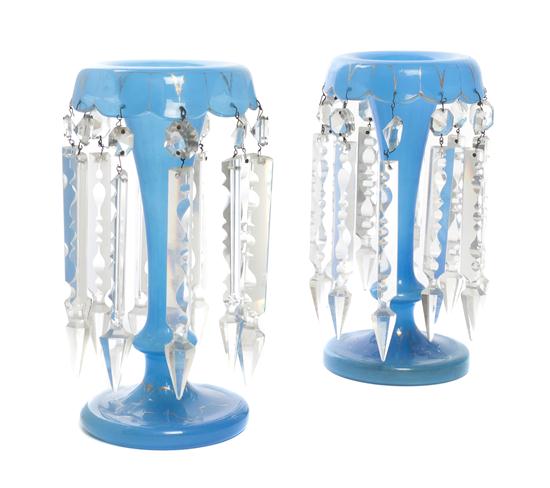 A Pair of Opaline Glass Vases each 152ba6