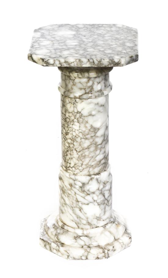A Marble Pedestal having a squared top