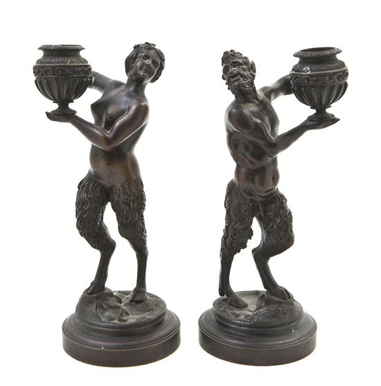 A Pair of Neoclassical Bronze Figural 152bc3