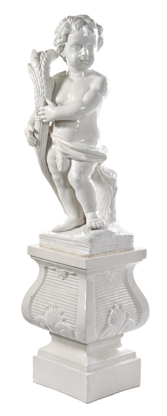 An Italian Ceramic Figure depicting