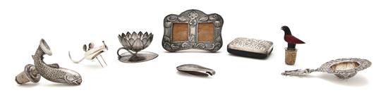 A Collection of Silver and Silvered 152c08