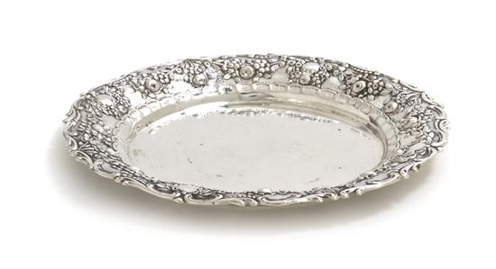 A German 800 Silver Wine Coaster 152c0d