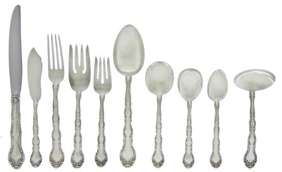 *An American Sterling Silver Flatware